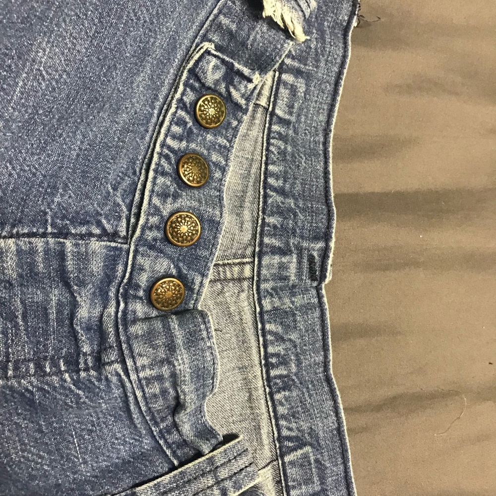 Vintage 1970’s Denim Bellbottoms - Picture 4 of 7